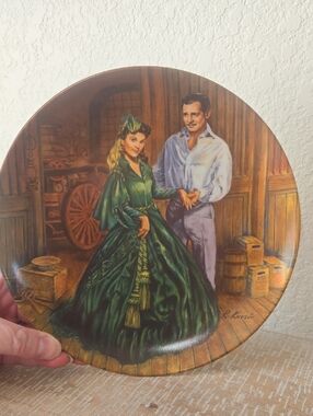 Gone With The Wind Plate